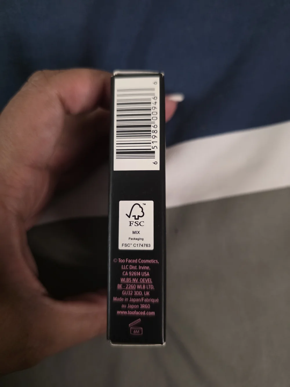 Too Faced Better Than Sex Foreplay Mascara Primer New In Box 0.13FL Oz